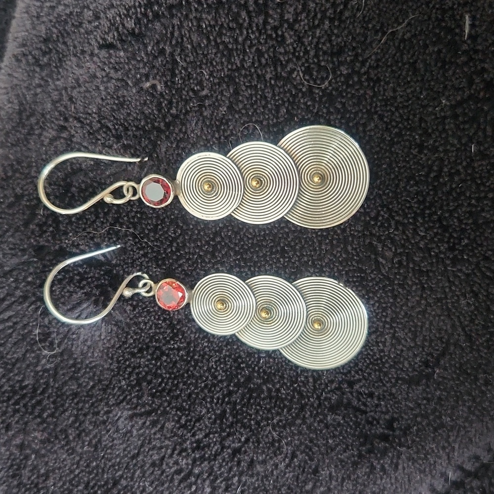 Sterling/Gold Earrings
